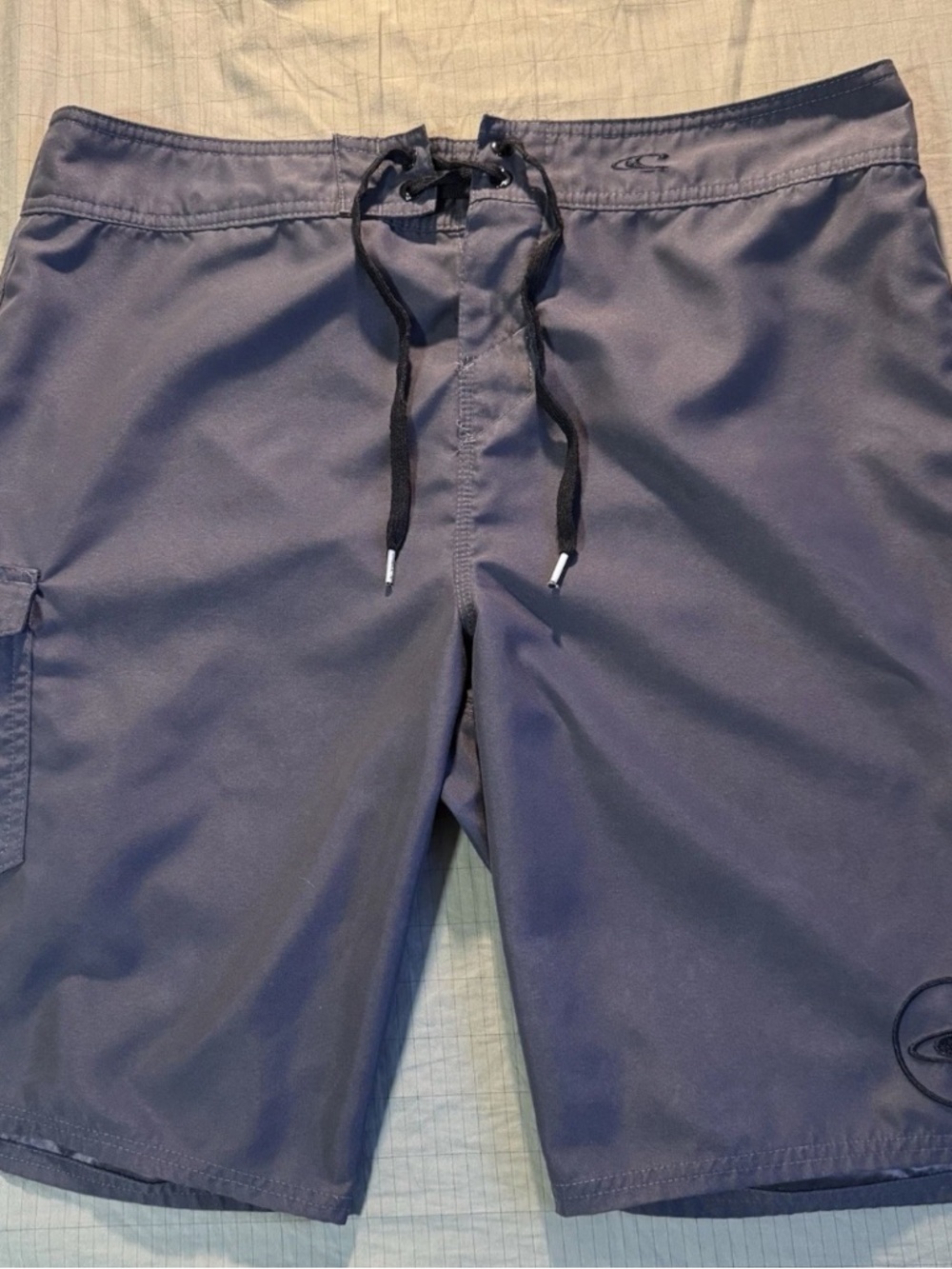 O'Neill Santa Cruz Solid 2.0 Boardshorts, Charcoal, Men's 34